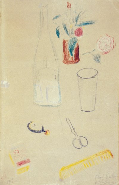 Stilleven, ca. 1900 door Guillaume Apollinaire