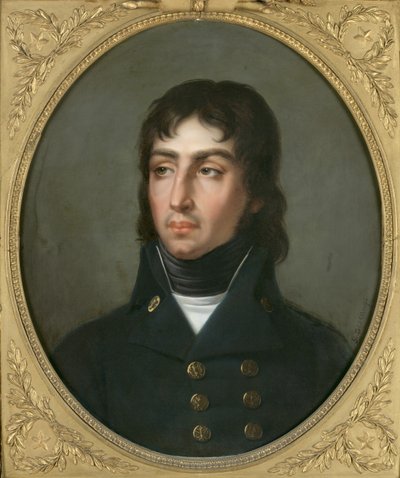 Portret van generaal Louis Charles Antoine Desaix door Guillaume Descamps