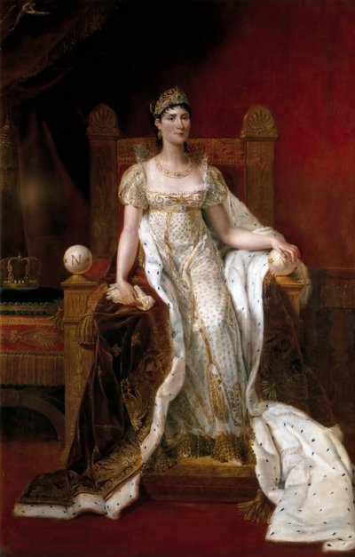 Portret van Joséphine de Beauharnais, de eerste vrouw van Napoléon Bonaparte 1763-1814 door Guillaume Guillon Lethière