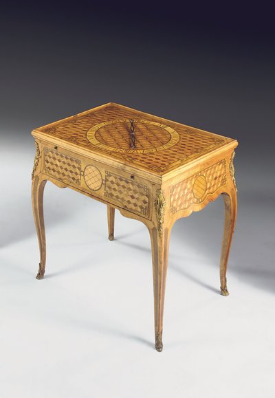 Speeltafel met 19e-eeuwse sabots door Guillaume Kemp