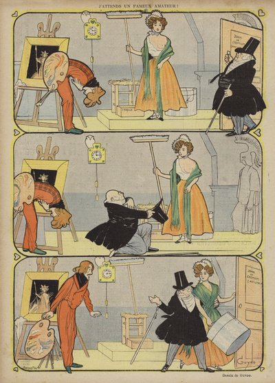 Illustratie voor Le Rire door Guillaume Le Barrois dOrgeval