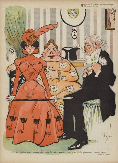 Illustratie voor Le Rire door Guillaume Le Barrois dOrgeval