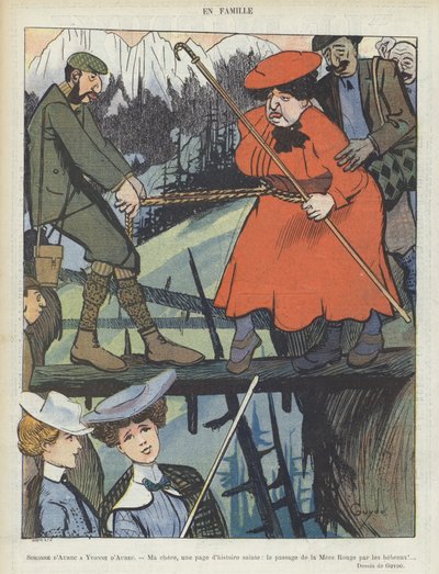 Illustratie voor Le Rire door Guillaume Le Barrois dOrgeval