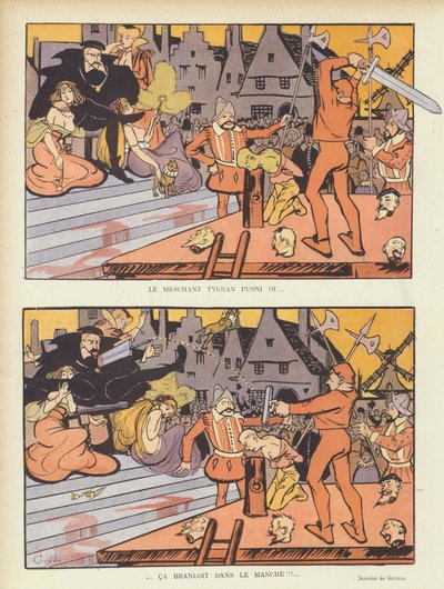 Illustratie voor Le Rire door Guillaume Le Barrois dOrgeval
