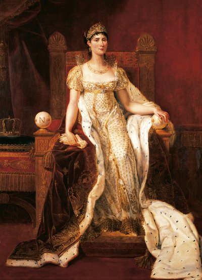 Portret van Josephine Bonaparte, door Guillaume Guillon Lethiere door Guillaume Lethiere