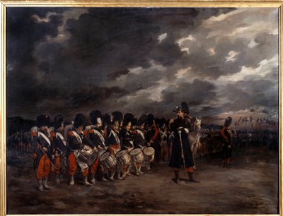 Een trommel van de Keizerlijke Garde door Guillaume Regamey