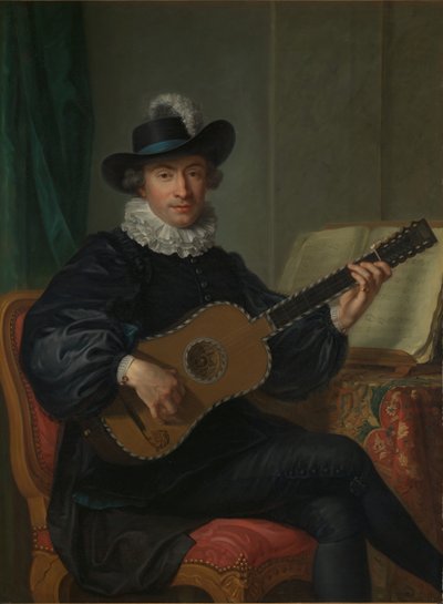 Portret van Monsieur Aublet, ca. 1782 door Guillaume Voiriot