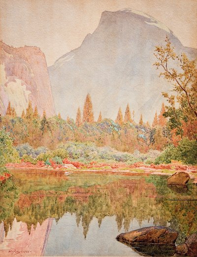 Half Dome, Yosemite door Gunnar Widforss