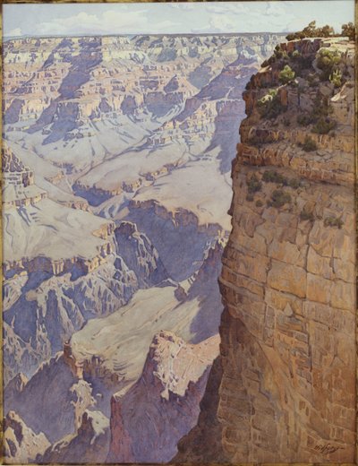 De Grand Canyon van Arizona door Gunnar Widforss
