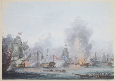 De Slag bij de Reede door Gustaf Boberg