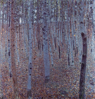 Beukenbos door Gustav Klimt