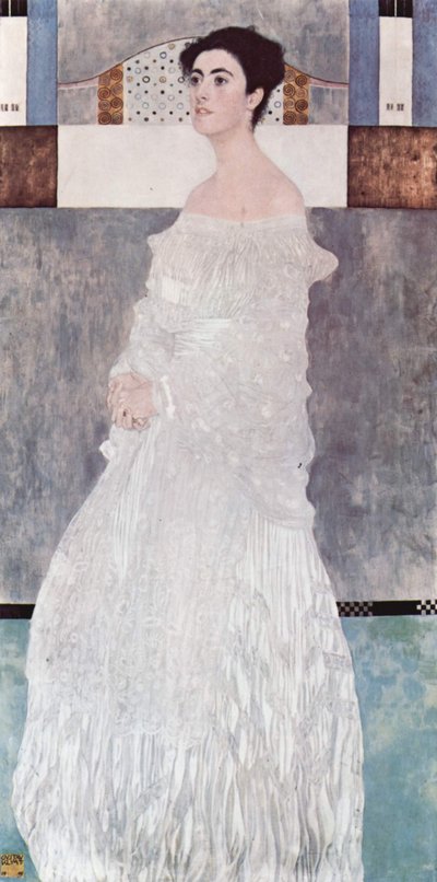 Portret van Margaret Stonborough-Wittgenstein door Gustav Klimt