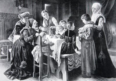 De jeugd van Maarten Luther, illustratie uit 