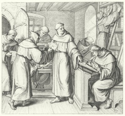 Maarten Luther, vicaris van Saksen en Thüringen door Gustav Ferdinand Leopold Konig