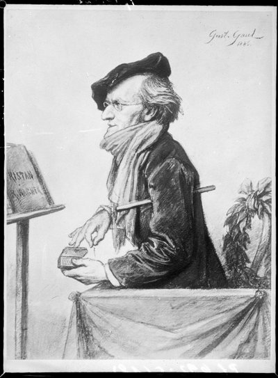 Richard Wagner door Gustav Gaul