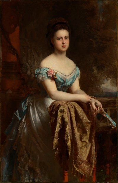Grootvorstin Maria Alexandrovna van Rusland, 1853-1920, 1873 door Gustav Karl Ludwig Richter
