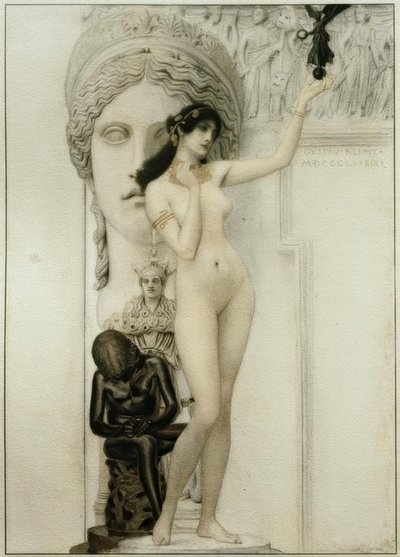 Allegorie van de sculptuur door Gustav Klimt