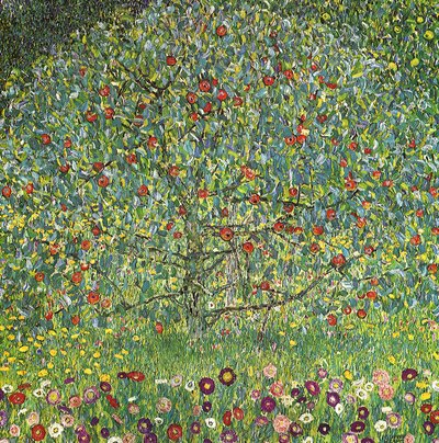 Appelboom I door Gustav Klimt