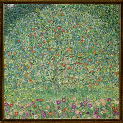 Appelboom I door Gustav Klimt