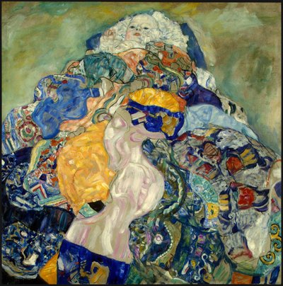 Babywieg door Gustav Klimt