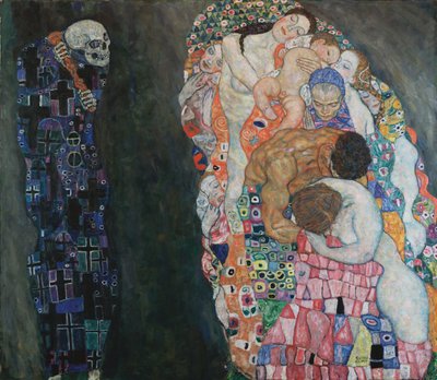 Dood en Leven, 1910-1915 door Gustav Klimt