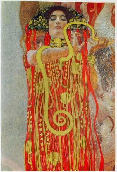 Faculteitsbeeld Geneeskunde door Gustav Klimt