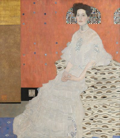 Fritza Riedler door Gustav Klimt