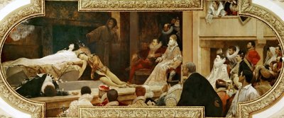 Globe Theatre van Shakespeare door Gustav Klimt