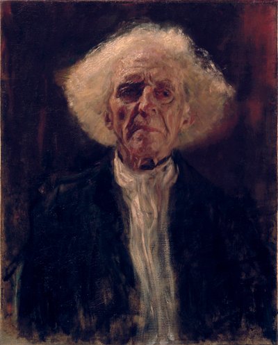 Blinde man door Gustav Klimt