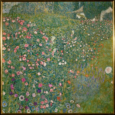 Italiaans tuinlandschap door Gustav Klimt