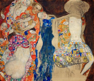 De bruid door Gustav Klimt