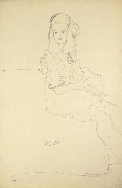 Mada Primavesi, ca. 1912 door Gustav Klimt