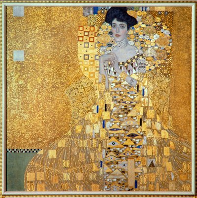 Portret van Adele Bloch-Bauer door Gustav Klimt