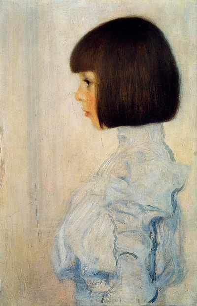 Portret van Helene Klimt, 1898 door Gustav Klimt