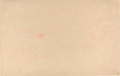 Liggende Vrouw door Gustav Klimt