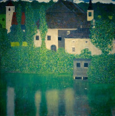 Schloss Kammer am Attersee I door Gustav Klimt