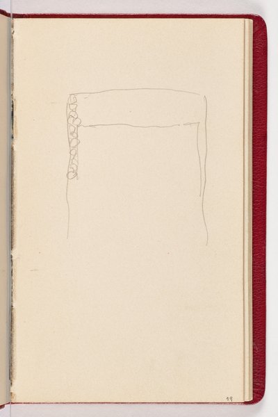 Pagina 19 door Gustav Klimt