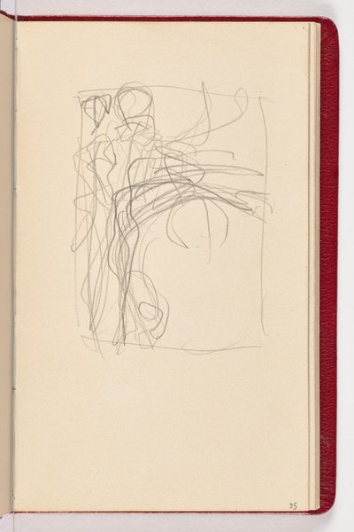 Pagina 25 door Gustav Klimt