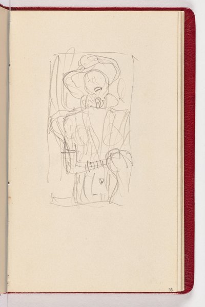 Pagina 35 door Gustav Klimt