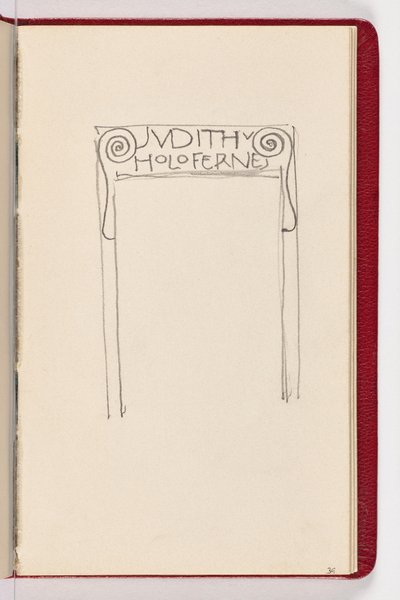 Pagina 39 door Gustav Klimt