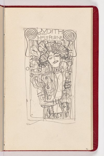 Pagina 41 door Gustav Klimt