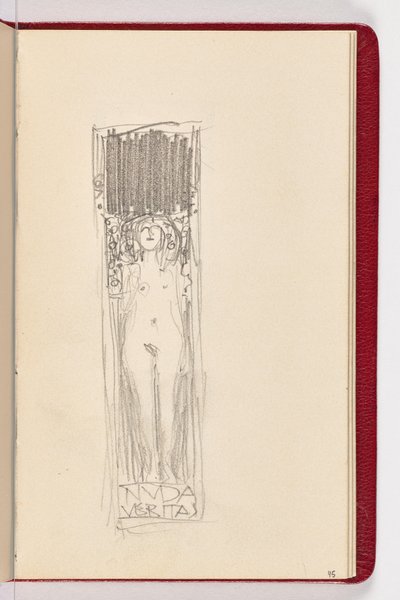 Pagina 45 door Gustav Klimt