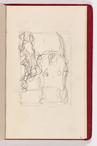 Pagina 71 door Gustav Klimt