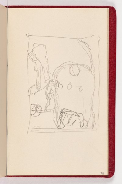 Pagina 91 door Gustav Klimt