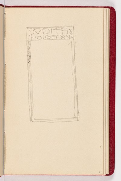 Pagina 9 door Gustav Klimt