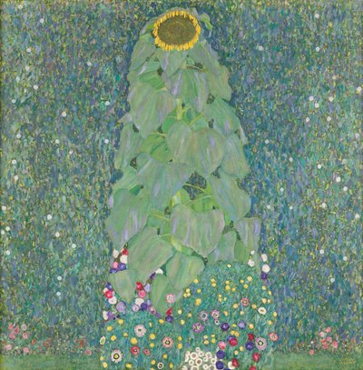 Zonnebloem door Gustav Klimt