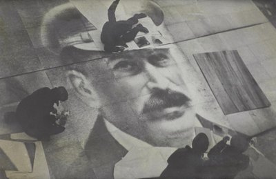 Portret, 1933 door Gustav Klutsis
