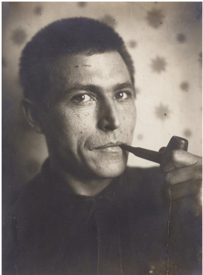 Zelfportret door Gustav Klutsis