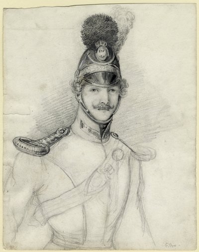 Otto I, Koning van Griekenland, ca. 1835 door Gustav Kraus