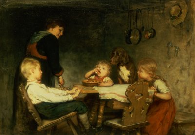 Theetijd door Gustav Laeverenz